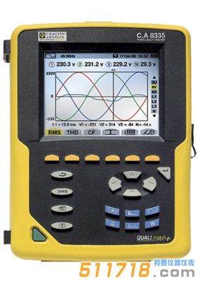 法國CA CA8335三相電能質量分析儀
