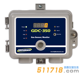 美國BACHARACH 氣體傳感器監測器 GDC-350