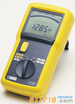 法國CA CA6521數(shù)字絕緣測(cè)試儀-500V 法國CA CA6521數(shù)字絕緣測(cè)試儀-500V