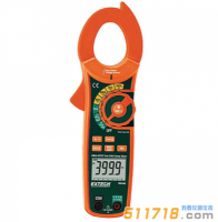美國(guó)EXTECH MA640 600A真有效值交流/直流鉗型表+ NCV