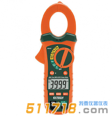 美國EXTECH MA435T 400A真有效值交流/直流鉗型表 美國EXTECH MA435T 400A真有效值交流/直流鉗型表