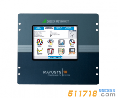 德國GMC-I Mavosys 10在線型電能質(zhì)量分析儀 德國GMC-I Mavosys 10在線型電能質(zhì)量分析儀