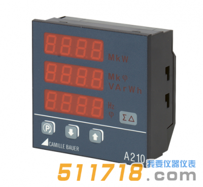 德國GMC-I SINEAX A210 LED顯示多功能電量表 德國GMC-I SINEAX A210 LED顯示多功能電量表