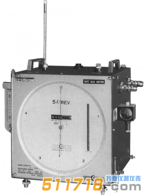 日本品川 W-NK-0.5A濕式氣體流量計