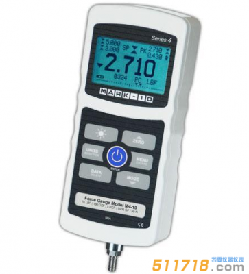美國Mark-10 Series 4系列M4-2-5-10-20-50-100數顯推拉力計