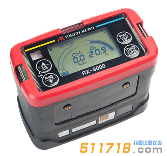 日本理研RX-8000船用二合一氣體檢測儀 日本理研RX-8000船用二合一氣體檢測儀