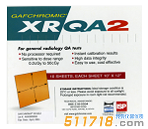 美國(guó)Ashland GAFCHROMIC XR-QA2放射診斷質(zhì)保膠片/免沖洗膠片