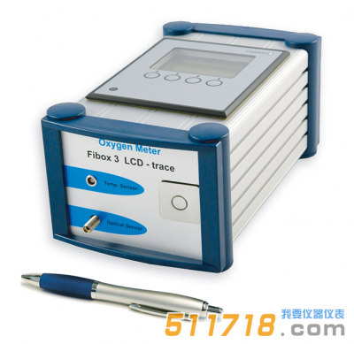 德國PreSens Fibox 3 LCD trace便攜式微量氧分析儀 德國PreSens Fibox 3 LCD trace便攜式微量氧分析儀