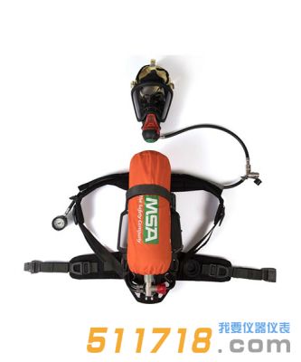 美國MSA 10176341 AG2100 空氣呼吸器 6.8L氣瓶有表