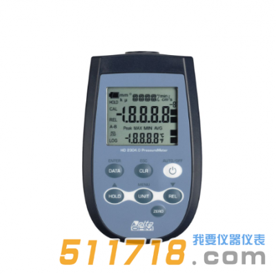 意大利DELTAOHM(德爾特) HD2304.0/DO9704手持式差壓計/壓力計