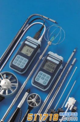 意大利DELTAOHM(德?tīng)柼? AP471系列熱線風(fēng)速探頭