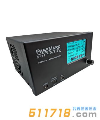 澳大利亞PassMark PM240 USB 電力輸送測試儀 澳大利亞PassMark PM240 USB 電力輸送測試儀