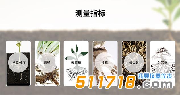 GXY-A植物根系分析儀技術參數;  1、整體參數：  (1)根尖數：總根尖數量，等于終止連接點的數量  范圍：0-1,000  精度：誤差<5%  (2)根系長度：總的根系長度，包括主根和各級次根  范圍：0-10,000 mm  精度：誤差<3.65%  (3)平均直徑：根系的平均直徑  范圍：0-20 mm  精度：誤差<0.04%  (4)投影面積：根系整體的投影面積  范圍：0-200,000 mm2  精度：誤差<4.02%  (5)表面積：整體的表面積  范圍：0-1,000,000 mm2  精度：誤差<3.75%  (6)體積：整體體積  范圍：0-2,000,000,000 mm3  精度：誤差<3.82%  2、拓撲分析參數(需要相對完整根系)：  (1)數量：各級根的數量總和  范圍：0-1,00  (2)連接數：各級側根上的連接數總和  范圍：0-100  (3)長度：各級側根的長度總和  范圍：0-10,000 mm  (4)直徑：各級側根的平均直徑  范圍：0-20 mm  (5)表面積：各級側根的表面積總和  范圍：0-1,000,000 mm2  (6)體積：各級側根的體積總和  范圍：0-2,000,000,000 mm3  (7)投影面積：各級側根的投影面積總和  范圍：0-200,000 mm2。  .jpg